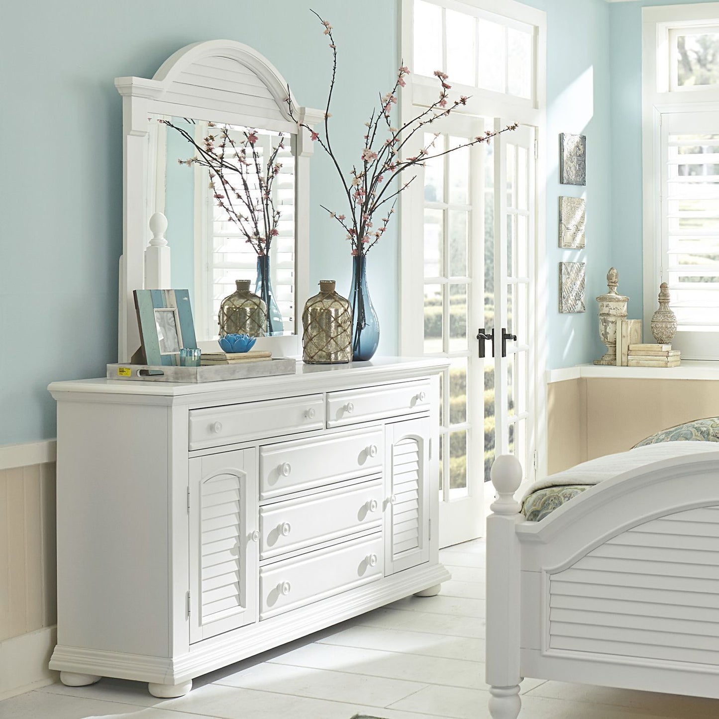 Summer House - Mirror - White