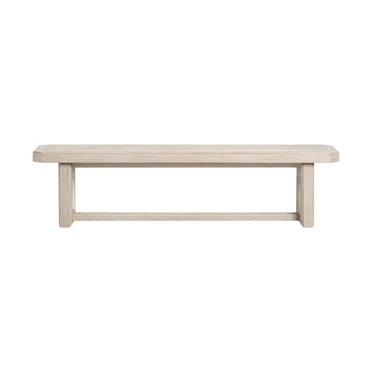 Carlson - Backless Bench - Washed Linen