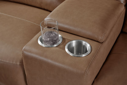 Momentum - Modular Power Reclining Sectional With Power Adjustable Headrests