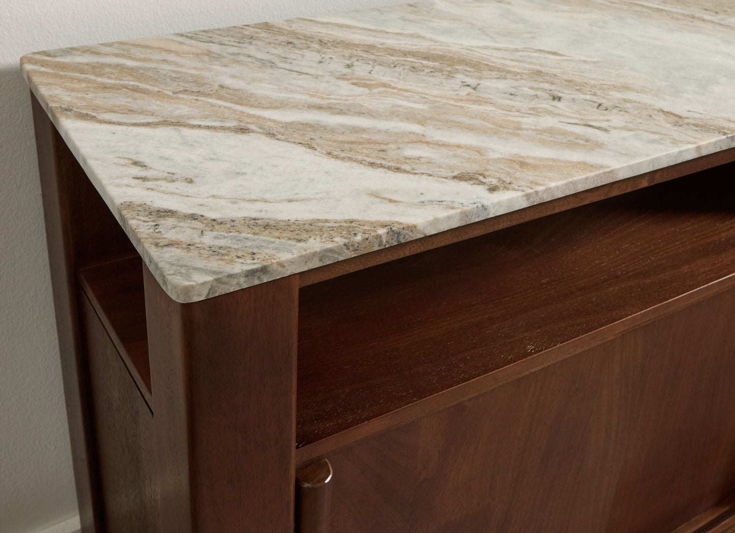 Tobinville - Accent Cabinet - Dark Brown