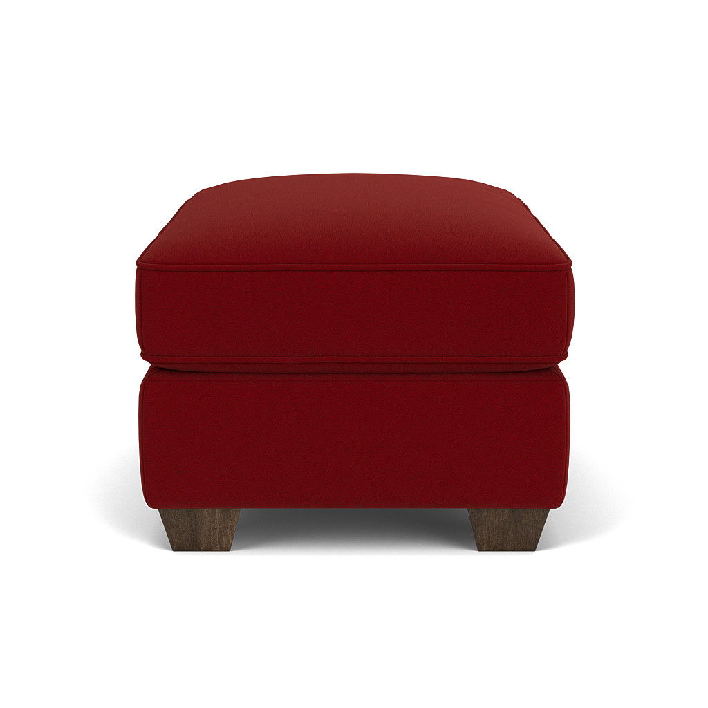 Carson - Ottoman, Heavy Thread Stitching