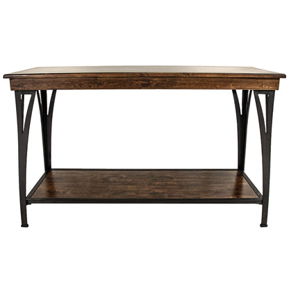 District - Sofa Back Table - Copper
