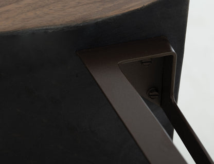 Natural Parota - Cocktail Table - Cappuccino Brown