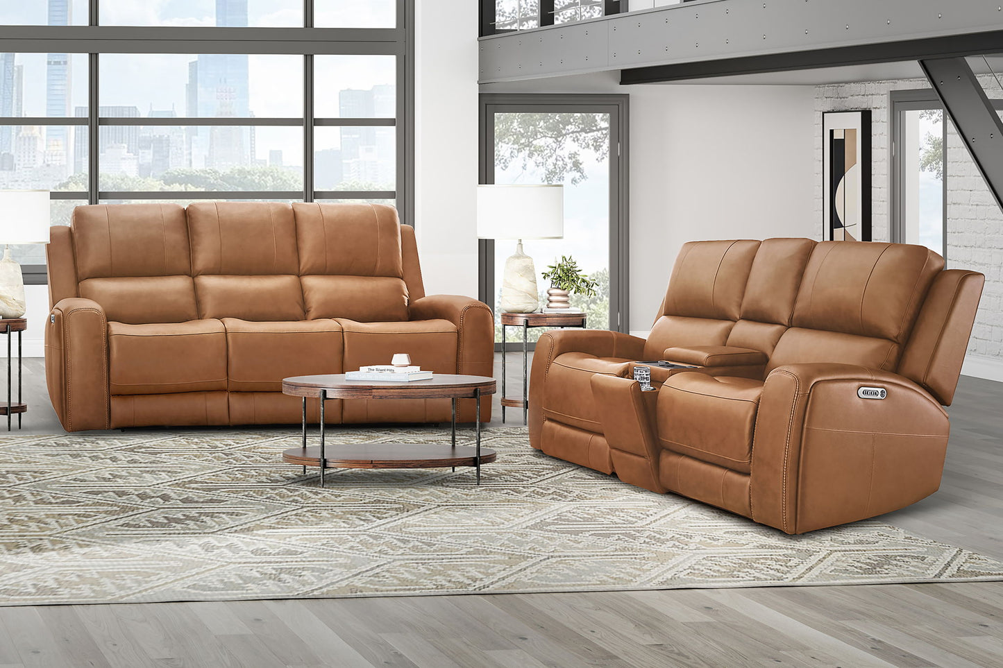 Belmont - Zero Gravity Power Reclining Living Room Set