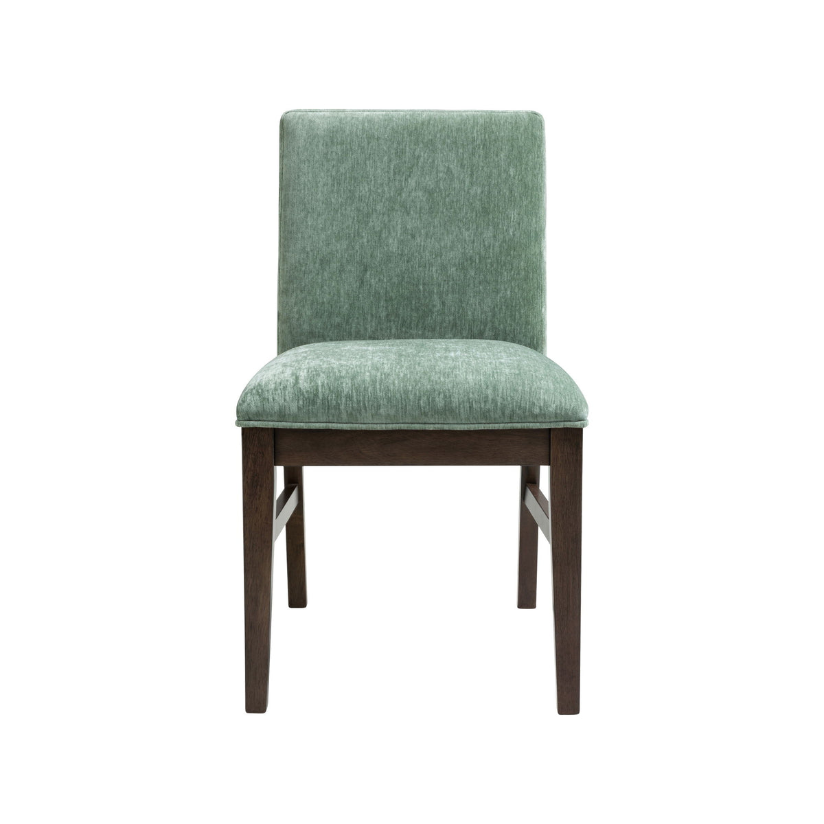 West End - Parson Chair With Sage Green Upholstery