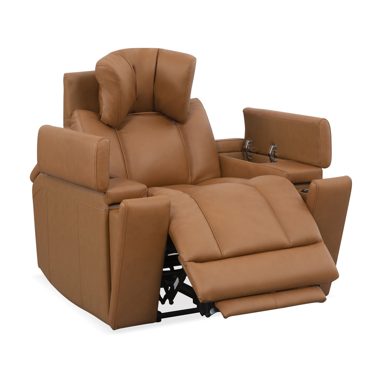 Phoenix - Zero Gravity Power 3 Seat Home Theater Seating With 2 Wedges And Immersive Audio