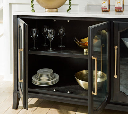 Welltern - Dining Room Server - White / Black