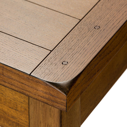 Treasures - Rectangular Leg Dining Table - Light Brown