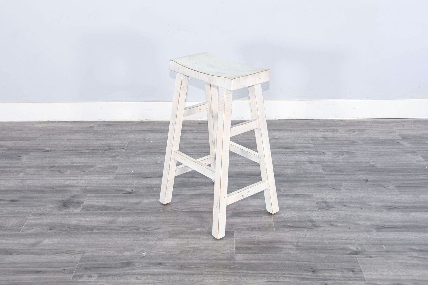 Marina - Stool With Wood Seat (Set of 2)