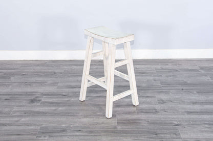 Marina - Stool With Wood Seat (Set of 2)