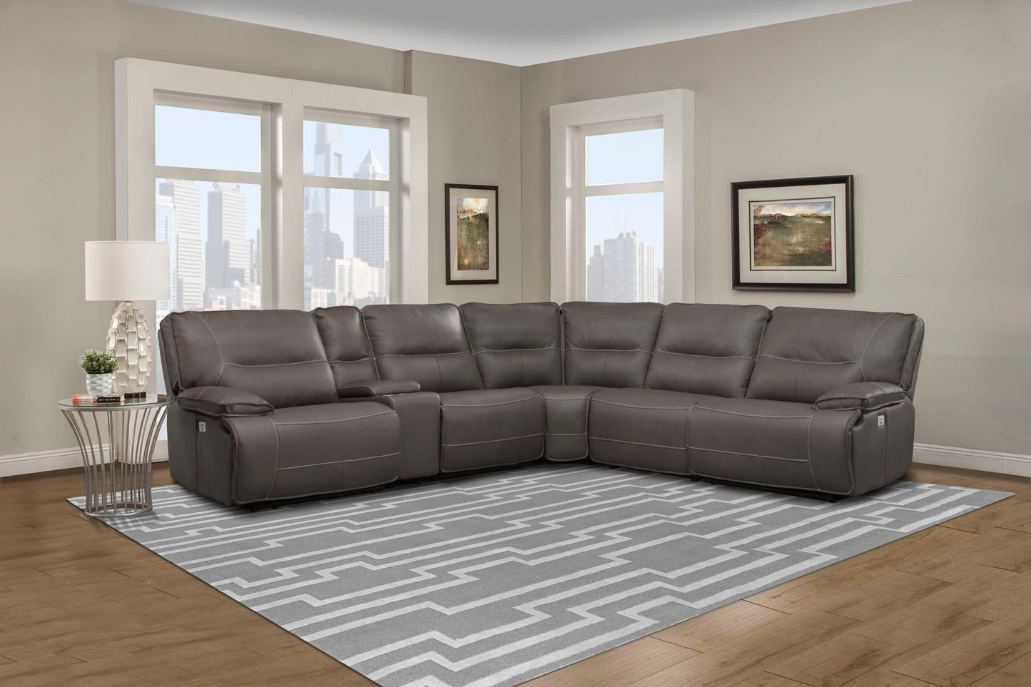 Spartacus - Power Reclining Sectional