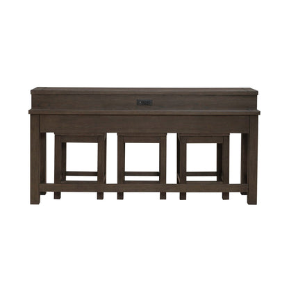 Cascade Falls - 4 Piece Set - Satin Espresso