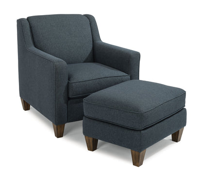 Holly - Fabric Ottoman