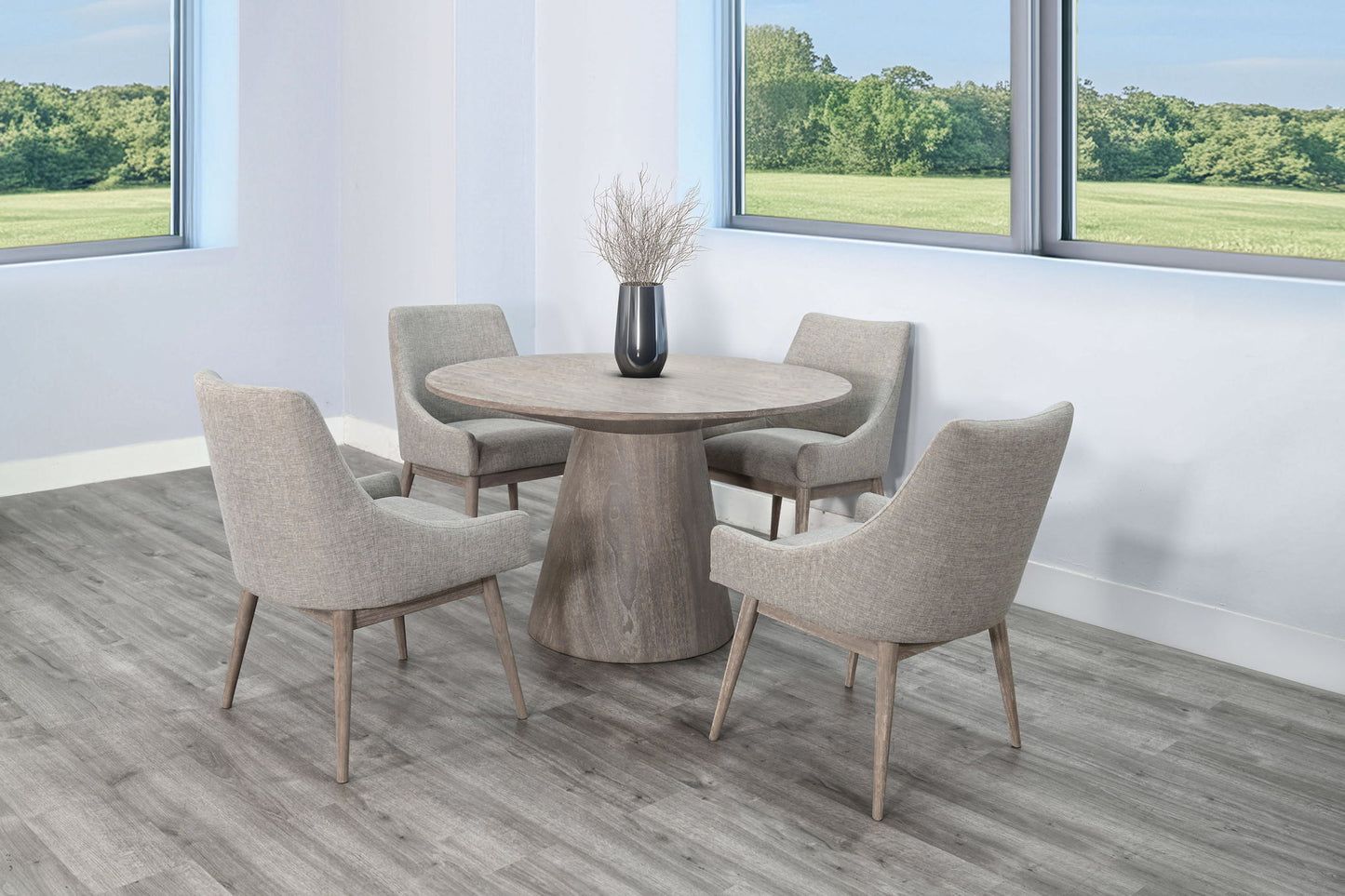 Wheat - Round Dining Table - Wheat