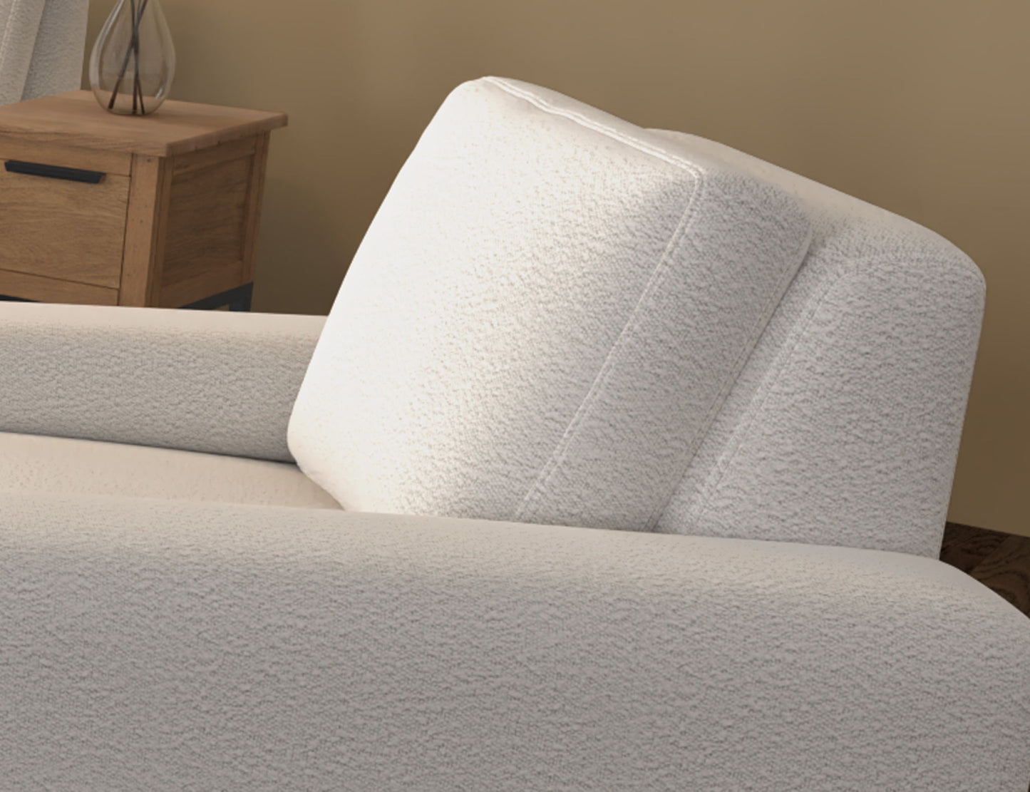 Sedona - Arm Chair - Light Cream
