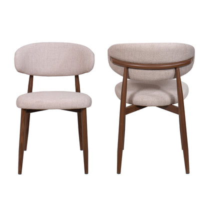 Royce - Side Chair With Metal Frame (Set of 2)