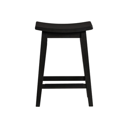 Austin - Backless Stool - Natural Mango Wood