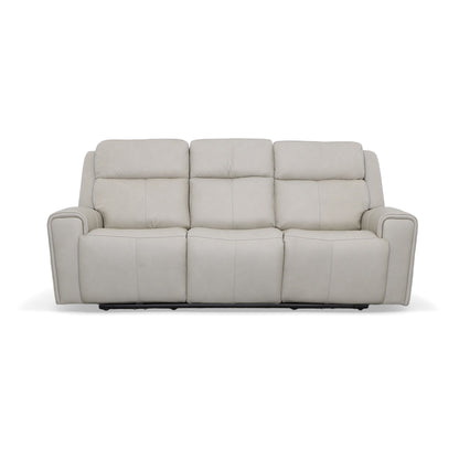 Barnett - Power Reclining Sofa With Power Headrests & Lumbar