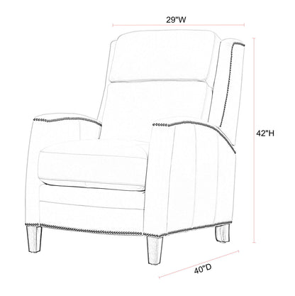 Vermont - Manual Pushback Recliner