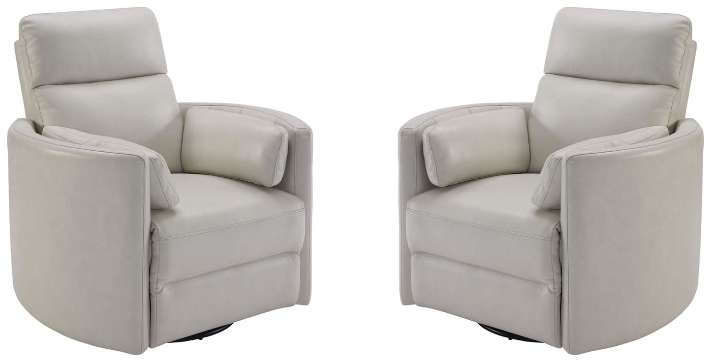 Radius - Cordless Power Swivel Glider Recliner (Set of 2)