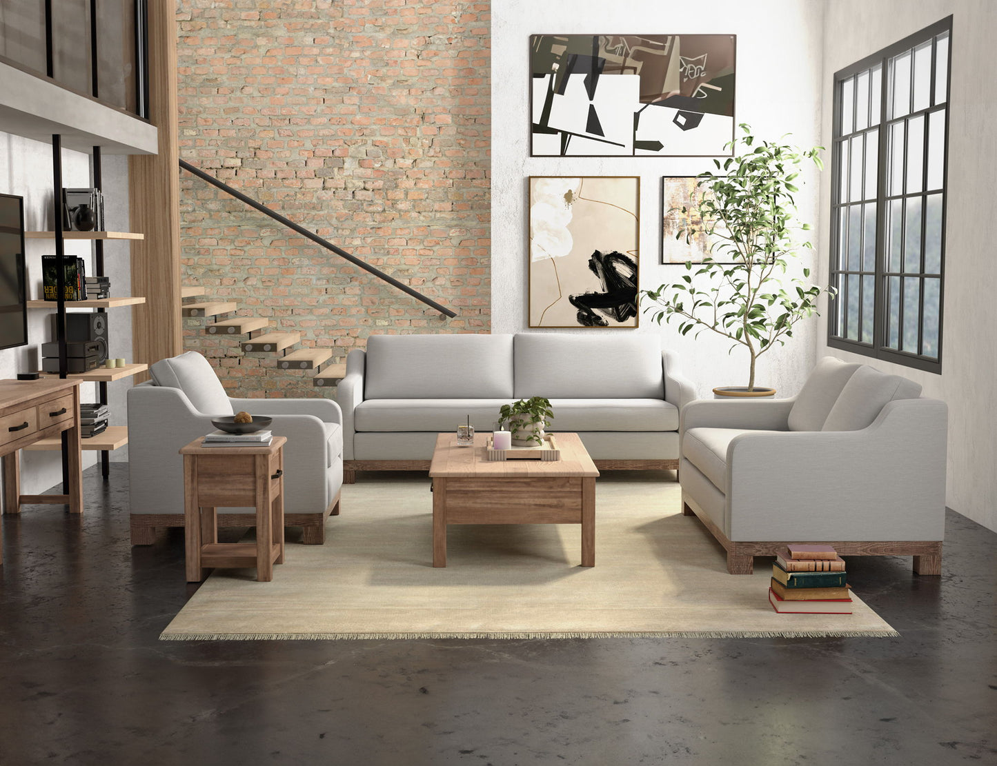 Samba - Fabric Loveseat