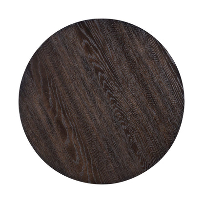 Weston - Round End Table - Peppercorn