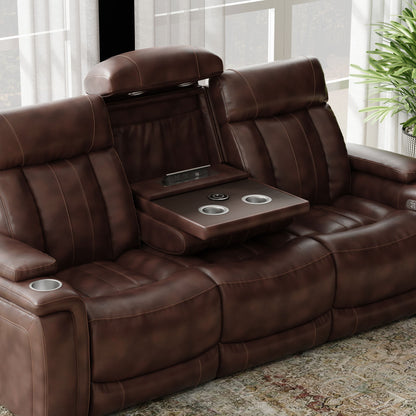Royce - Power Drop Down Console Sofa