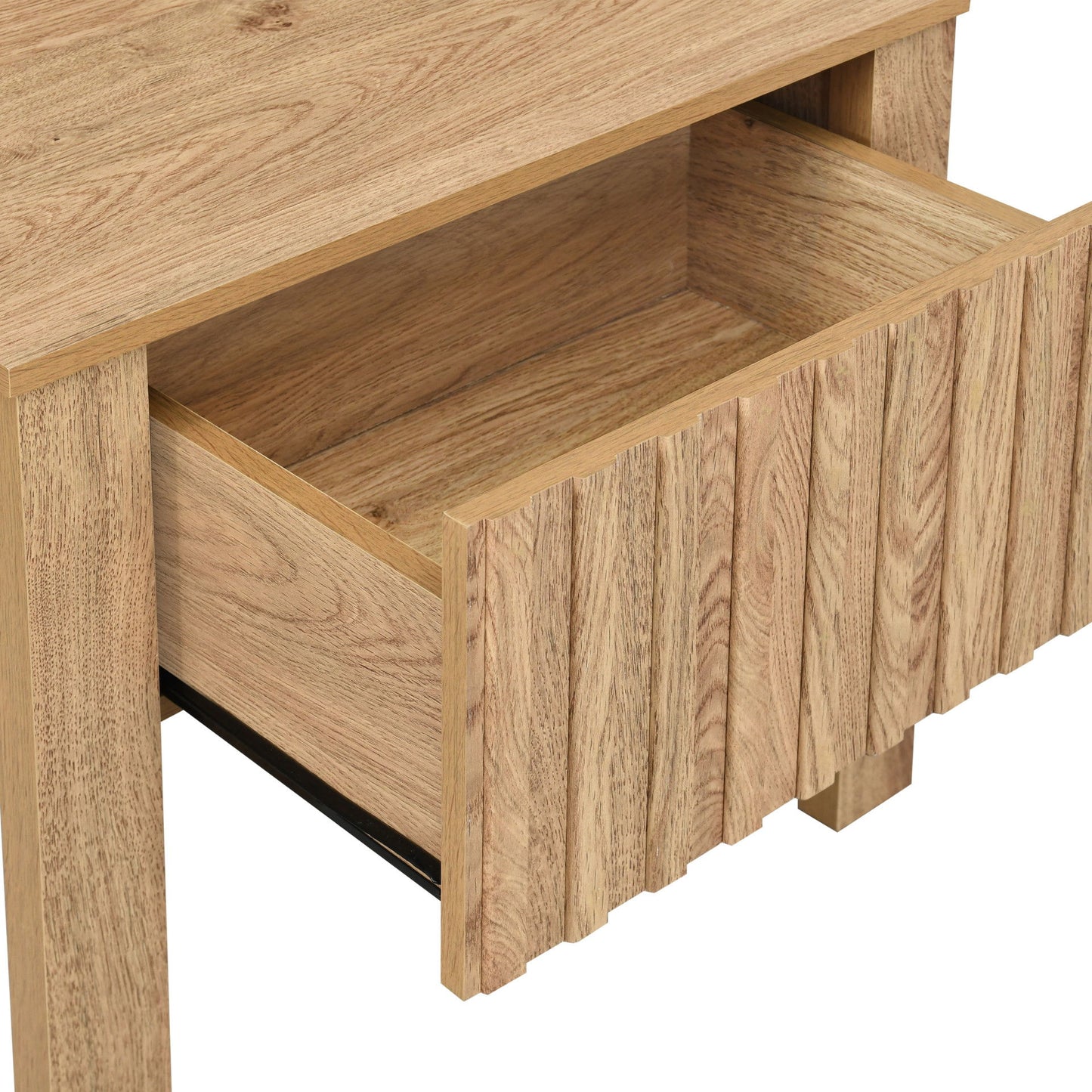 Thayer - One Drawer End Table/Bedside Table - Natural