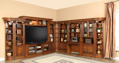 Huntington - Expandable Console - Antique Vintage Pecan