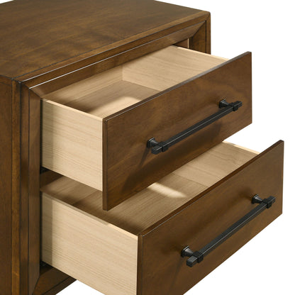 Ballard - 2 Drawer Nightstand - Walnut