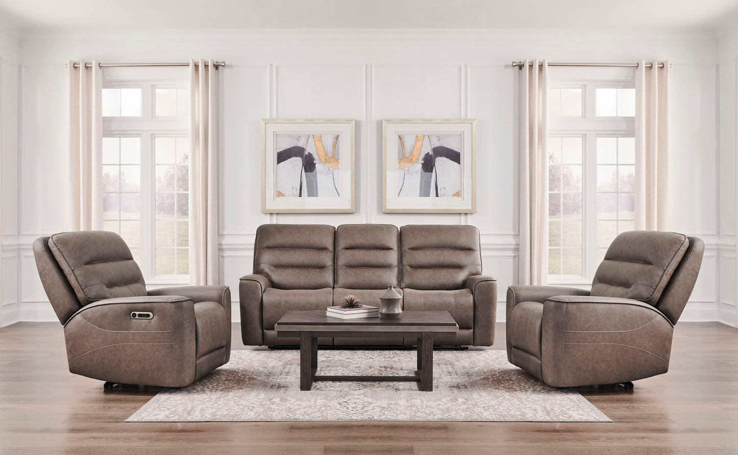 Lawson - Power Zero Gravity Recliner P2 - Sydney Brunette