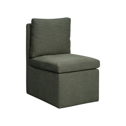 Upholstered Dining Chair Pillow Back