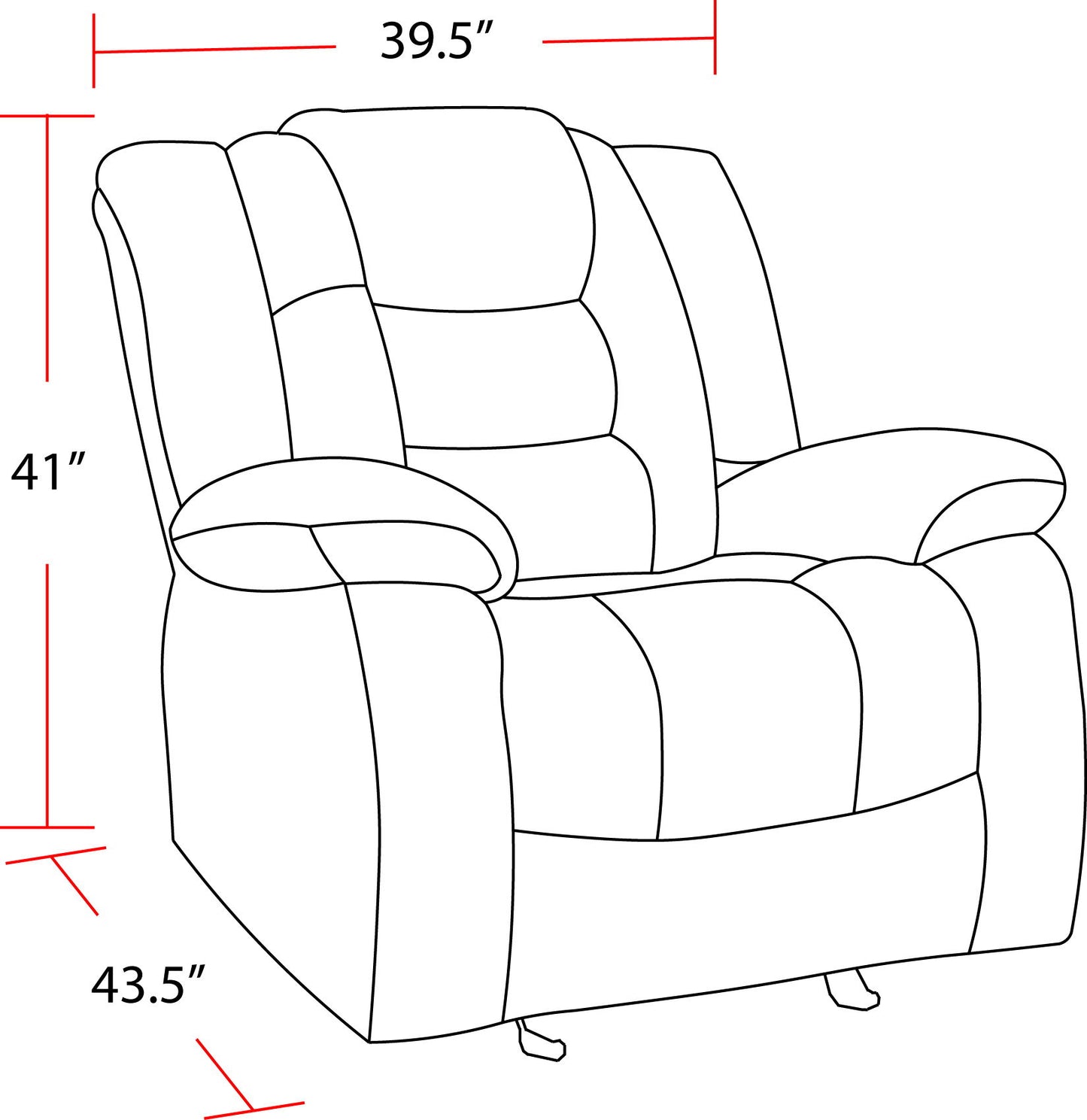 Bolton - Glider Recliner