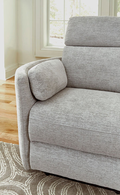 Radius - Power Reclining Sofa - Mineral