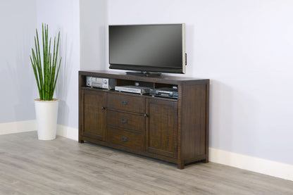Homestead - 66" TV Console - Tobacco Leaf