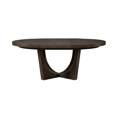 Cascade Falls - Pedestal Table - Brown