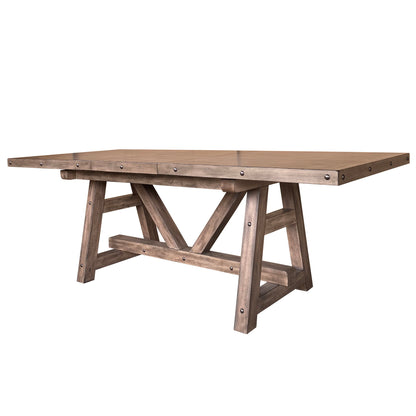 Lodge Dining - Counter Height Extendable Dining Table - Siltstone