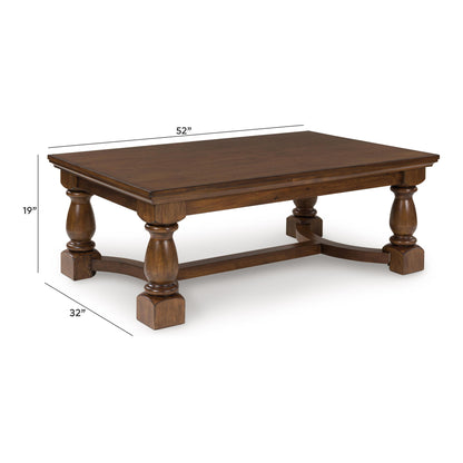 Sturlayne - Rectangular Cocktail Table - Brown