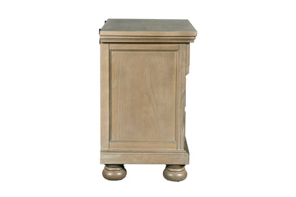 Allegra - Nightstand - Pewter