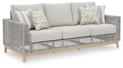 Seton Creek - 4 Pc. - Lounge Set - Gray