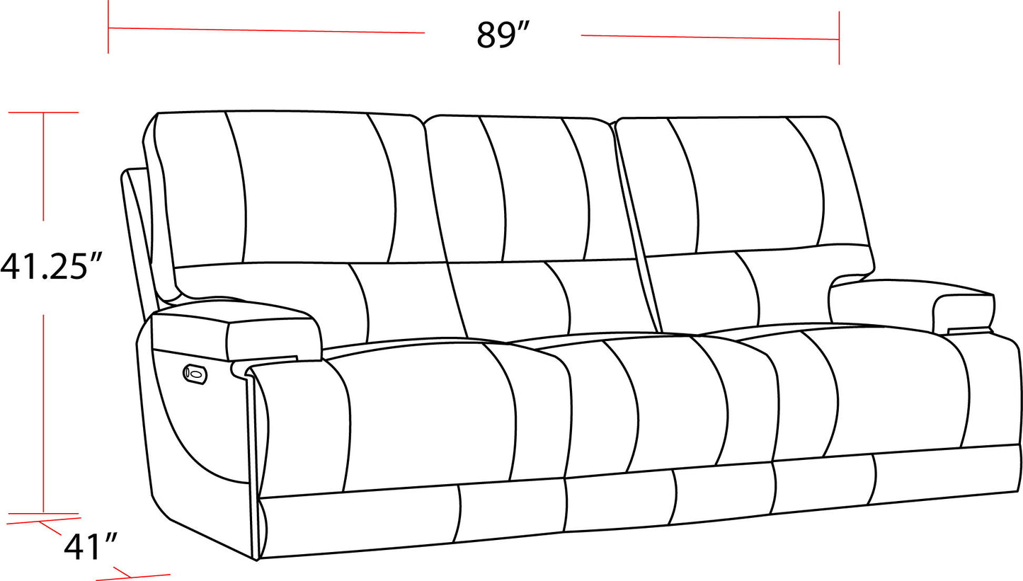 Whitman - Power Cordless Sofa