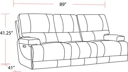 Whitman - Power Cordless Sofa