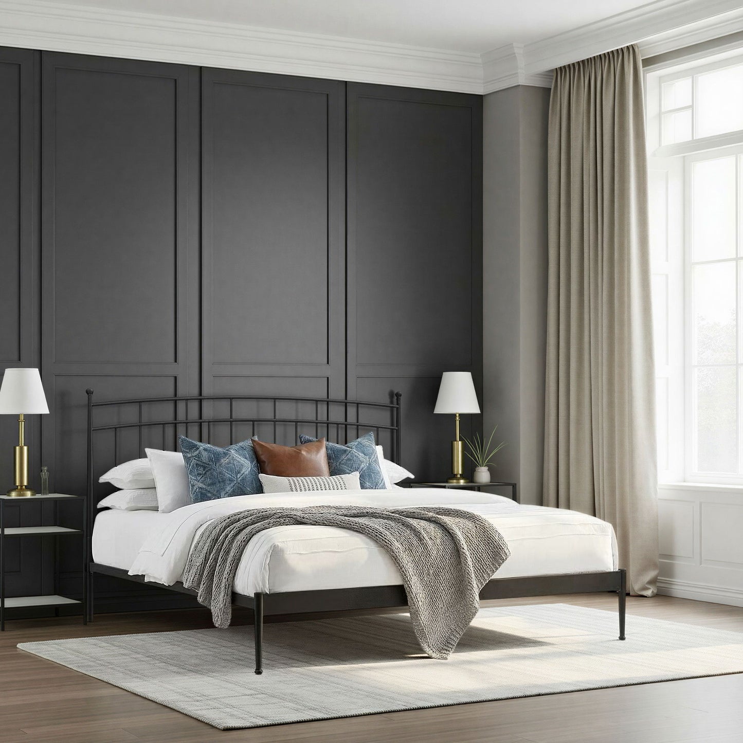 Metal Beds - Traditional Metal Bed