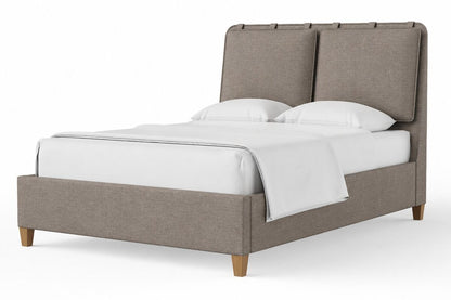 Pure Maple - Upholstered Bed - Natural Maple Legs