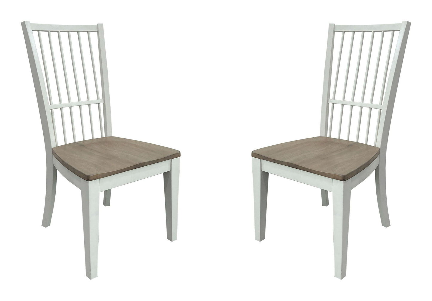 Americana Modern Dining - Spindle Back Dining Chair (Set of 2) - Cotton