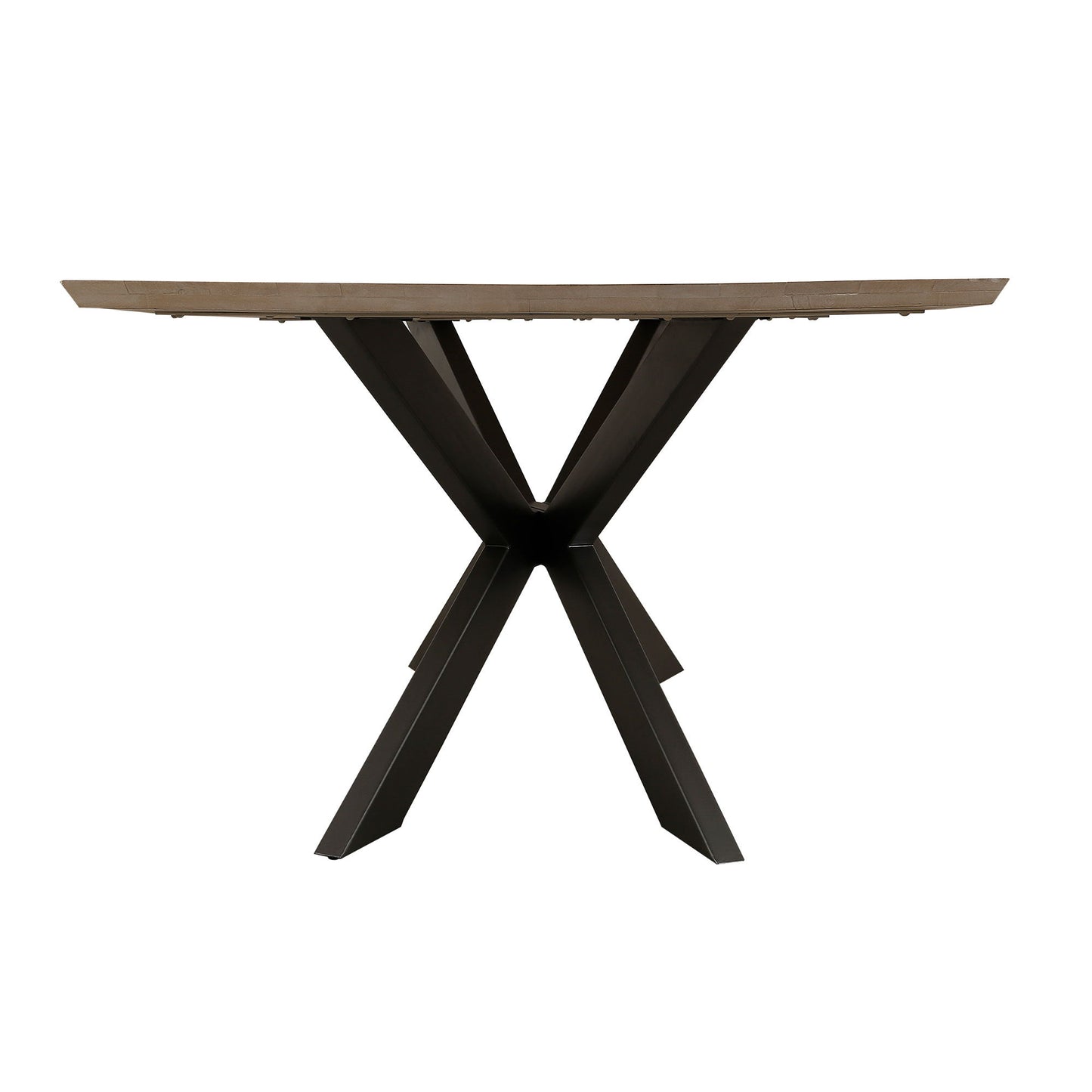 Crossings - Monaco Rectangular Dining Table With 4 Upholstered Chairs - Solid Mango / Green