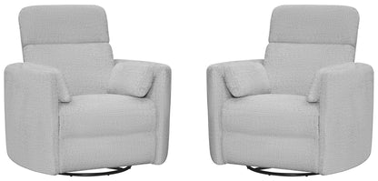 Radius - Manual Swivel Recliner (Set of 2)