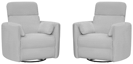 Radius - Manual Swivel Recliner (Set of 2)