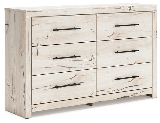 Lawroy - Six Drawer Dresser - Light Natural