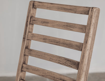 Balam - Upholstered Seat Wooden Chair (Set of 2) - Ivory White